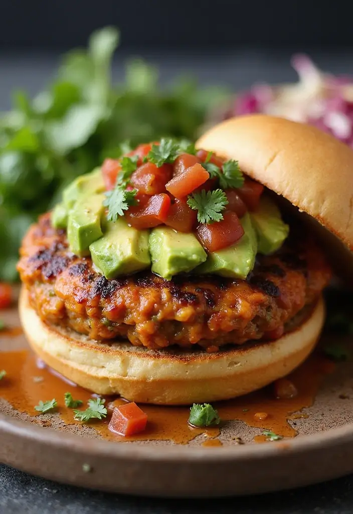 26 Recipes with Enchilada Sauce for Flavorful Mexican Meals 170 26 Recipes with Enchilada Sauce for Flavorful Mexican Meals - 26. Enchilada Sauce Veggie Burgers
