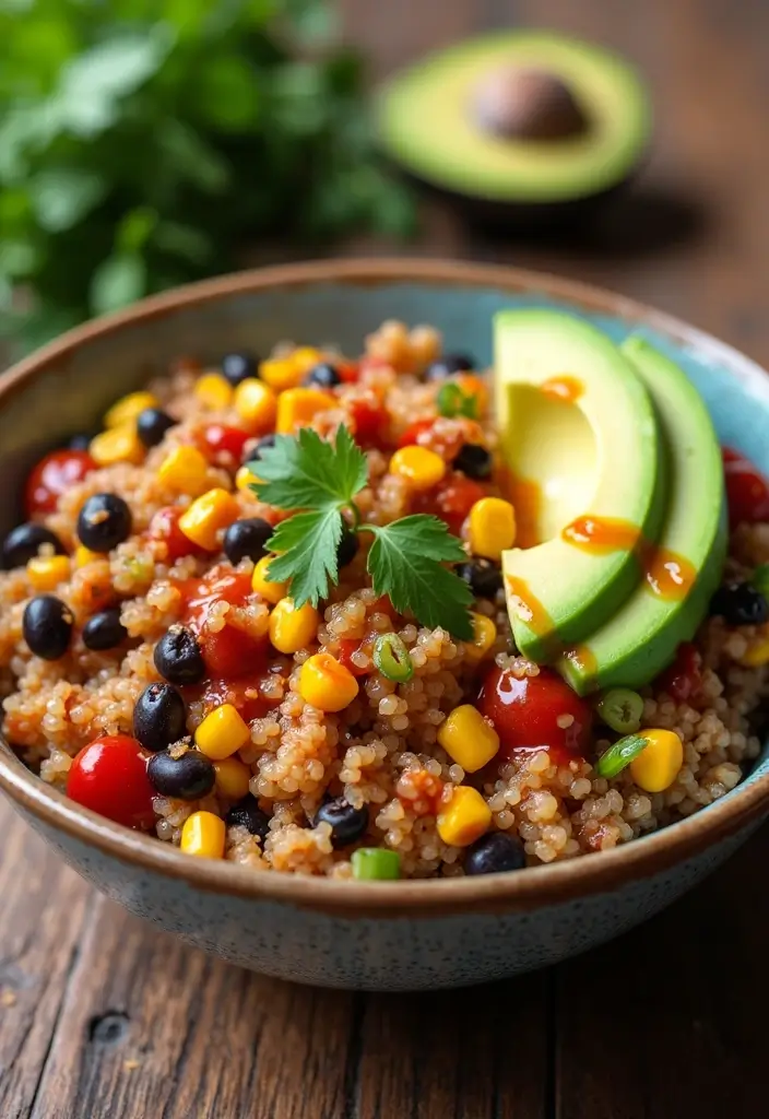 26 Recipes with Enchilada Sauce for Flavorful Mexican Meals 22 26 Recipes with Enchilada Sauce for Flavorful Mexican Meals - 4. Enchilada Sauce Quinoa Bowl