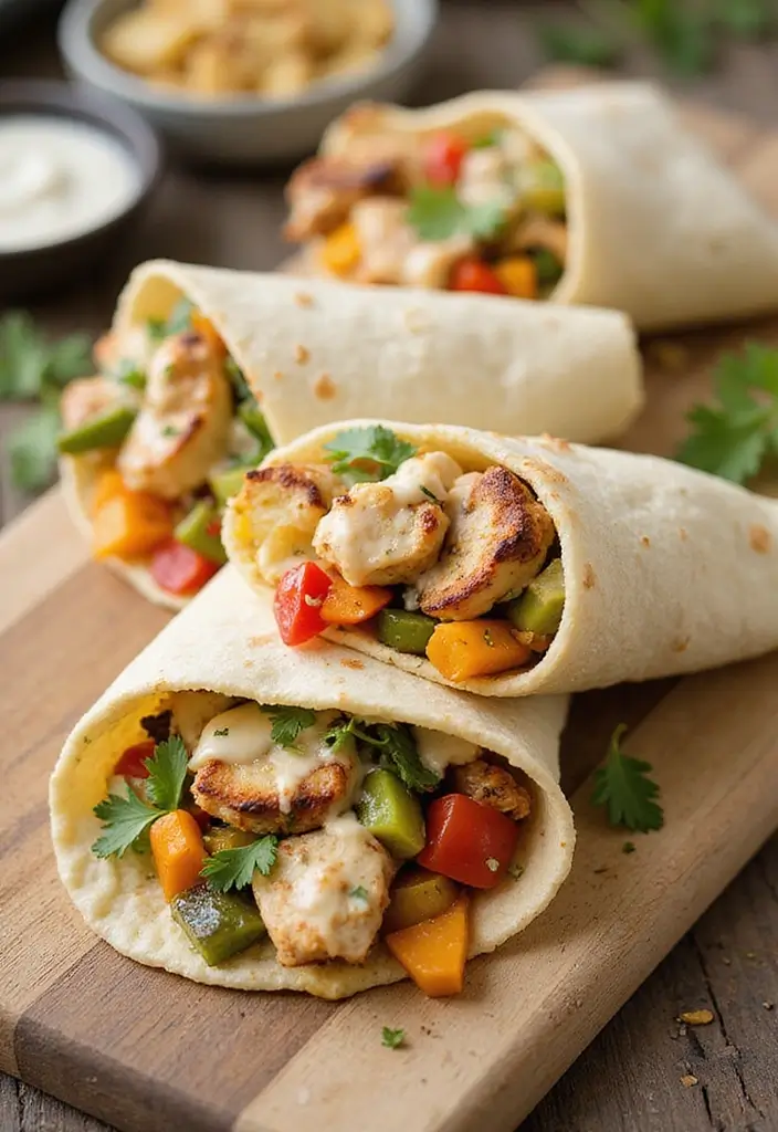 27 Chicken and Alfredo Sauce Recipes That Feel Like Comfort Food 139 27 Chicken and Alfredo Sauce Recipes That Feel Like Comfort Food - 23. Grilled Chicken Alfredo Wraps