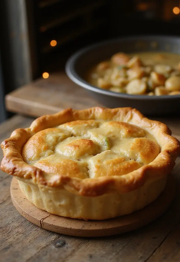27 Chicken in White Sauce Recipes for Creamy Comfort 88 27 Chicken in White Sauce Recipes for Creamy Comfort - 14. Quick Chicken Pot Pie in White Sauce