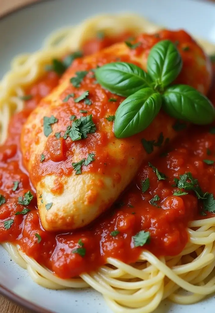 27 Chicken in White Sauce Recipes for Creamy Comfort 95 27 Chicken in White Sauce Recipes for Creamy Comfort - 15. Chicken in Creamy Tomato Sauce