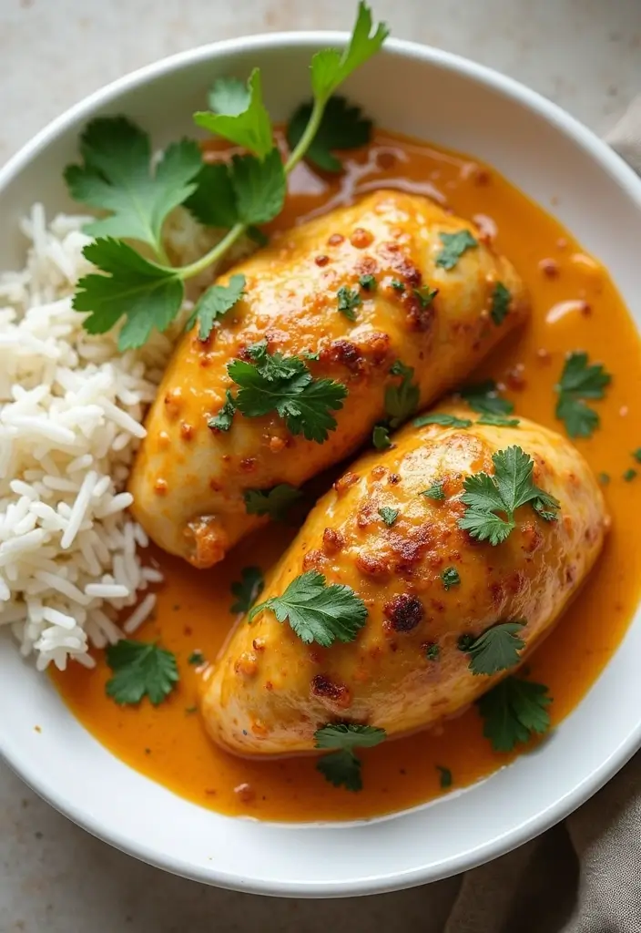 27 Chicken in White Sauce Recipes for Creamy Comfort 163 27 Chicken in White Sauce Recipes for Creamy Comfort - 25. Chicken in Creamy Coconut Sauce