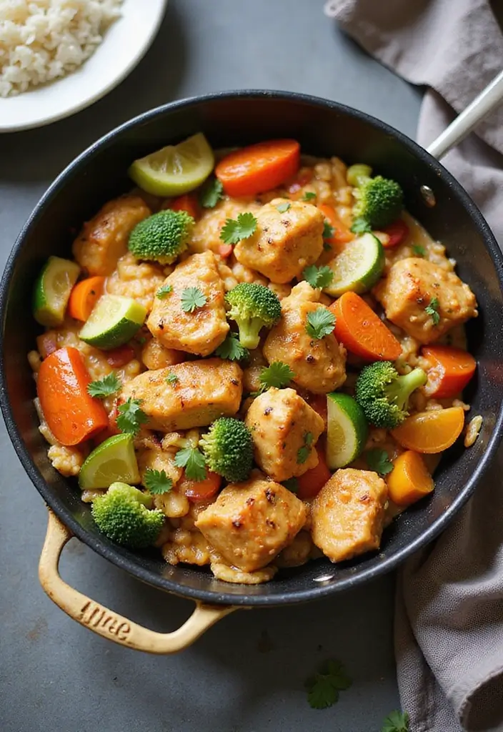 27 Chicken in White Sauce Recipes for Creamy Comfort 55 27 Chicken in White Sauce Recipes for Creamy Comfort - 9. Chicken and Vegetable White Sauce Stir-Fry