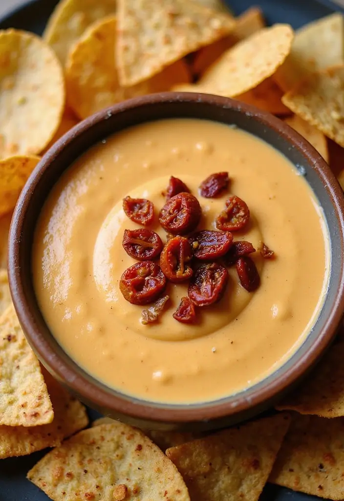 27 Homemade Nacho Cheese Sauce Recipes for Party Snacks 150 27 Homemade Nacho Cheese Sauce Recipes for Party Snacks - 24. Creamy Sun-Dried Tomato Nacho Cheese