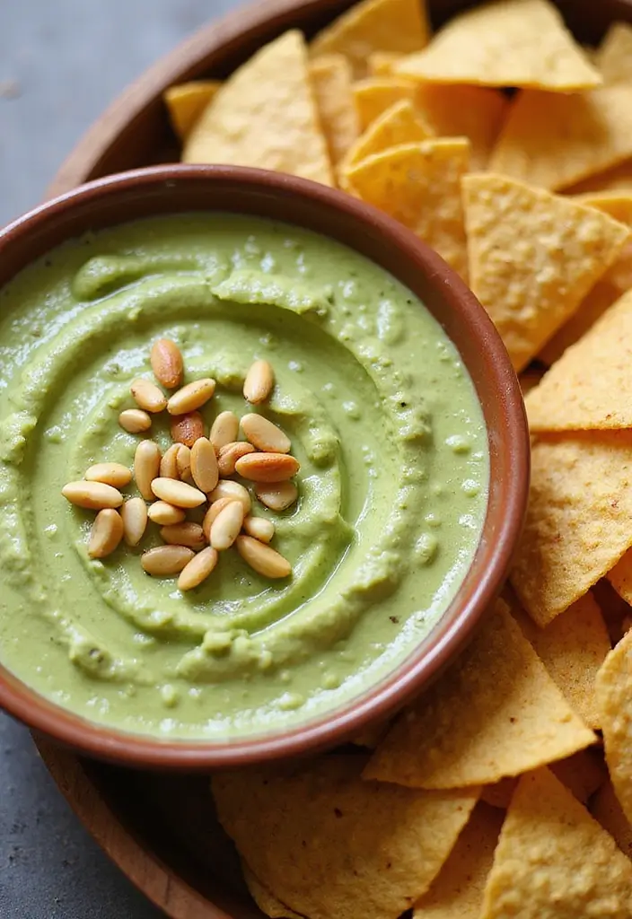 27 Homemade Nacho Cheese Sauce Recipes for Party Snacks 157 27 Homemade Nacho Cheese Sauce Recipes for Party Snacks - 25. Pesto Nacho Cheese Sauce