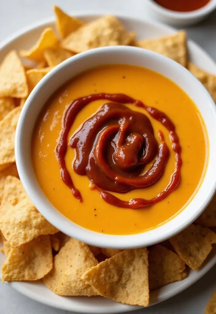 27 Homemade Nacho Cheese Sauce Recipes for Party Snacks 41 27 Homemade Nacho Cheese Sauce Recipes for Party Snacks - 7. Tangy BBQ Nacho Cheese Sauce