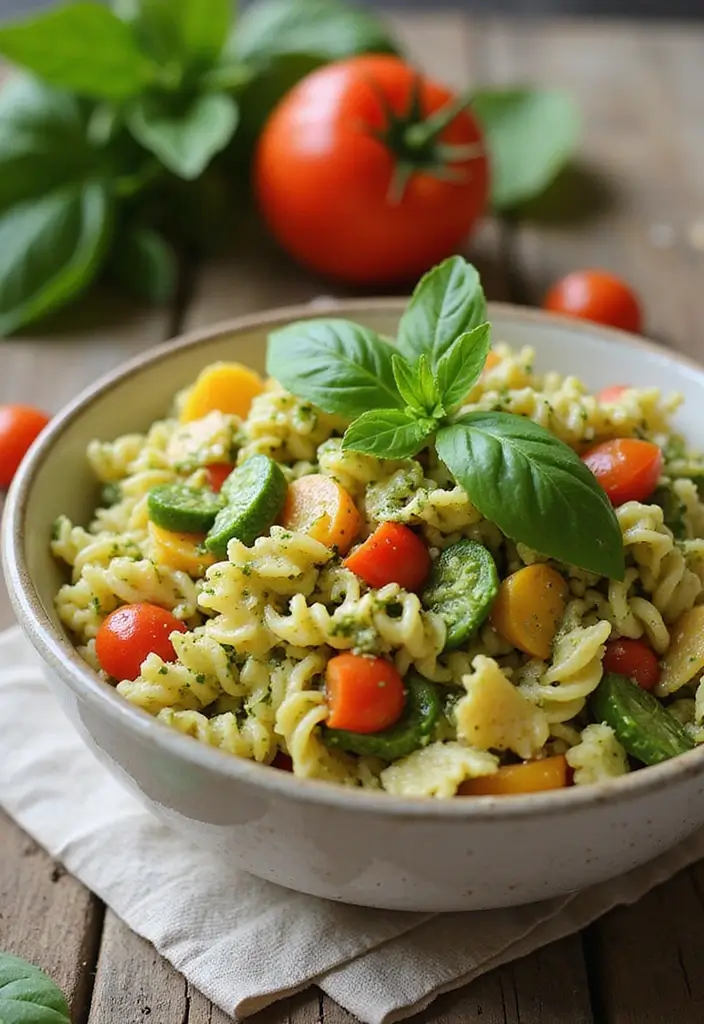 27 Leftover Pasta Sauce Recipes That Taste Even Better 8 27 Leftover Pasta Sauce Recipes That Taste Even Better - 2. Pesto Pasta Salad
