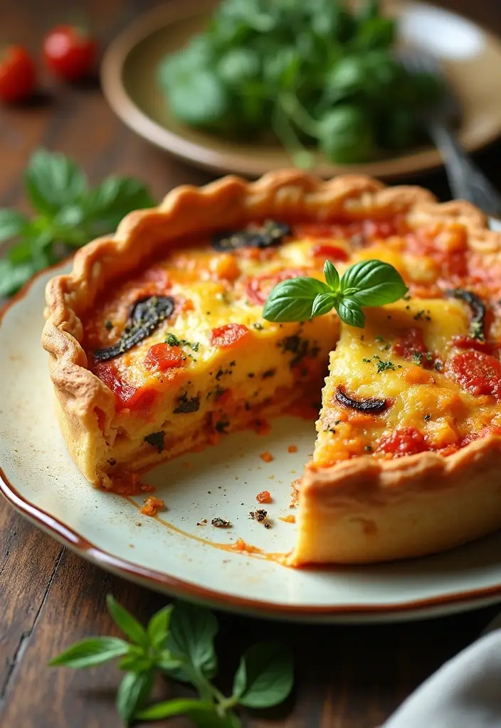 27 Leftover Pasta Sauce Recipes That Taste Even Better 39 27 Leftover Pasta Sauce Recipes That Taste Even Better - 7. Pasta Sauce Quiche