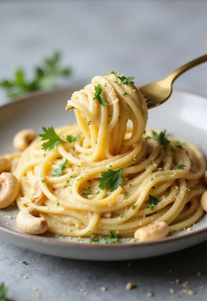 27 Non-Tomato Pasta Sauce Recipes for Creamy Variety 8 27 Non-Tomato Pasta Sauce Recipes for Creamy Variety - 2. Creamy Cashew Alfredo