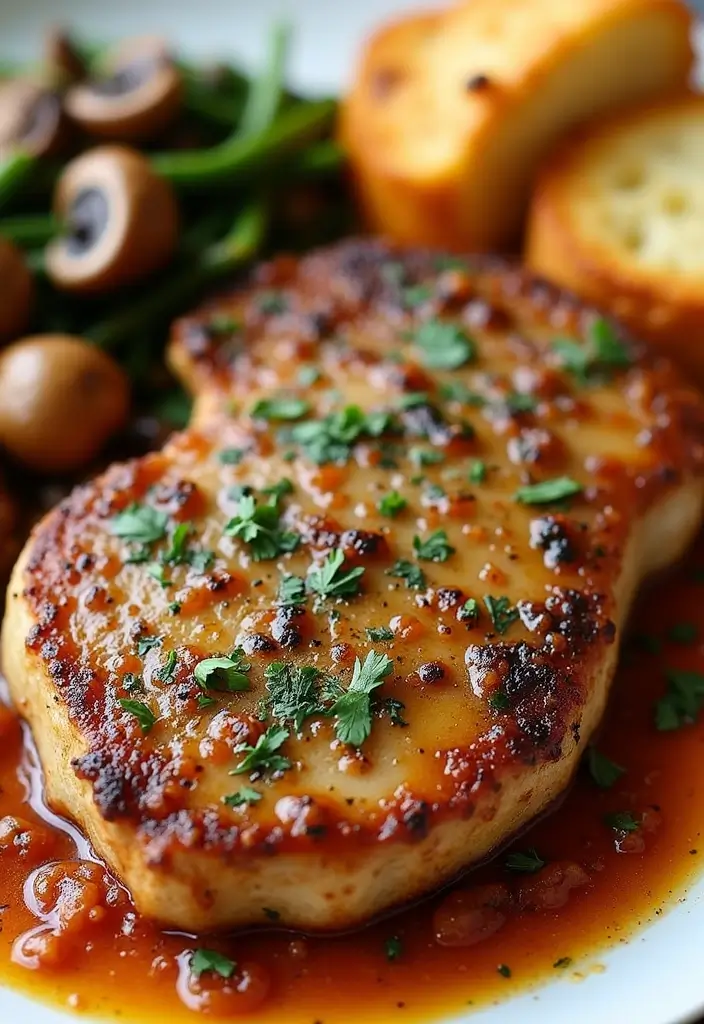 27 Pork Chop Recipes with Sauce for Juicy Results 60 27 Pork Chop Recipes with Sauce for Juicy Results - 10. Italian Herb Sauce Pork Chops