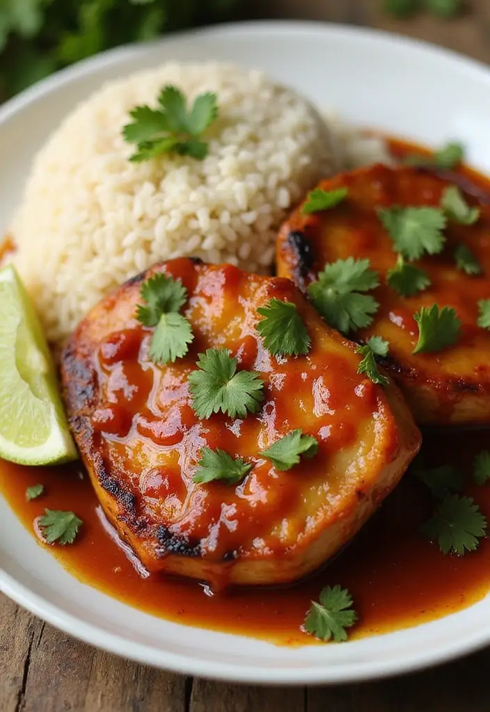 27 Pork Chop Recipes with Sauce for Juicy Results 166 27 Pork Chop Recipes with Sauce for Juicy Results - 26. Sweet Chili Sauce Pork Chops