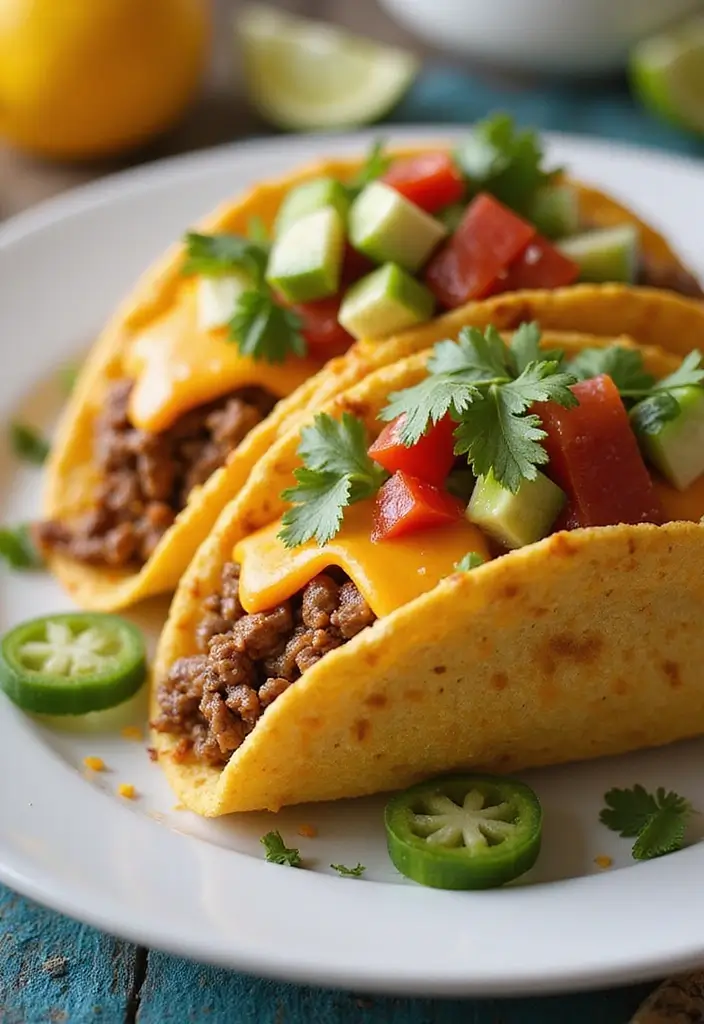 27 Recipes Using Canned Nacho Cheese Sauce for Quick Snacks 22 27 Recipes Using Canned Nacho Cheese Sauce for Quick Snacks - 4. Cheesy Nacho Cheese Tacos