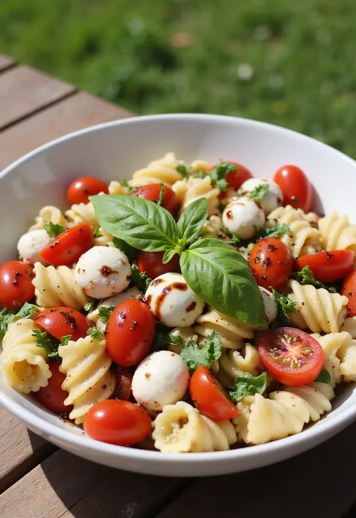27 Red Sauce Pasta Recipes Vegetarian and Delicious 60 27 Red Sauce Pasta Recipes Vegetarian and Delicious - 10. Caprese Pasta Salad