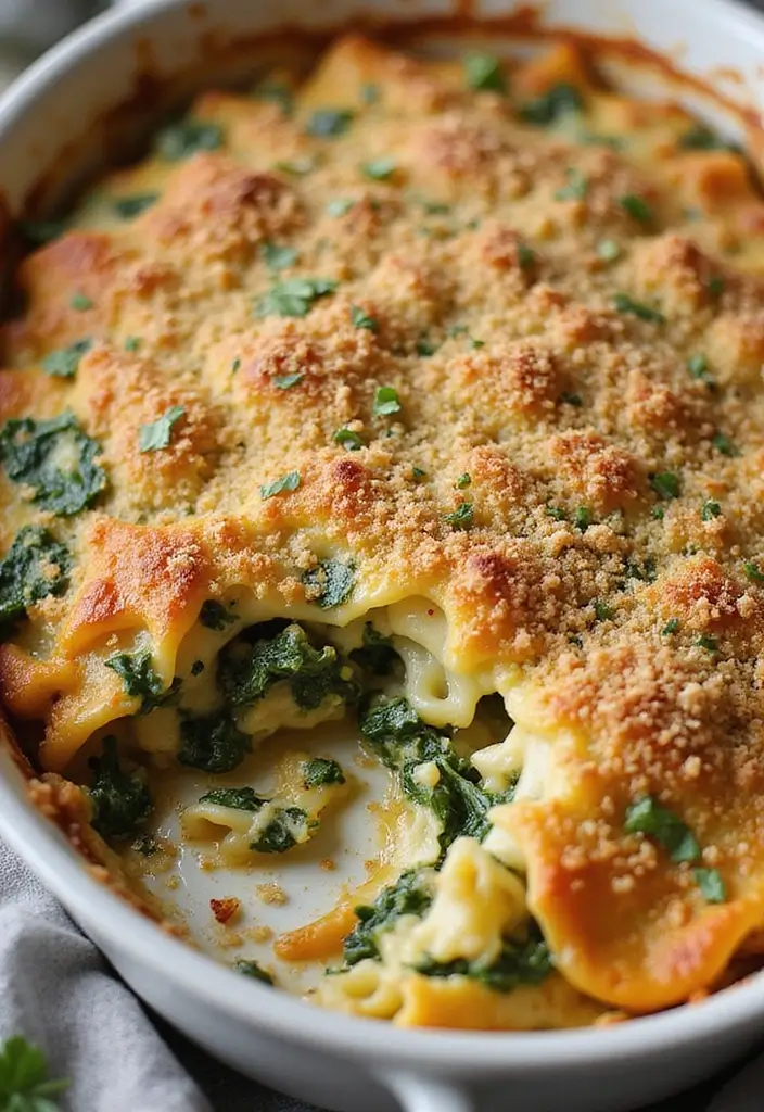 27 Red Sauce Pasta Recipes Vegetarian and Delicious 81 27 Red Sauce Pasta Recipes Vegetarian and Delicious - 13. Spinach and Ricotta Pasta Bake