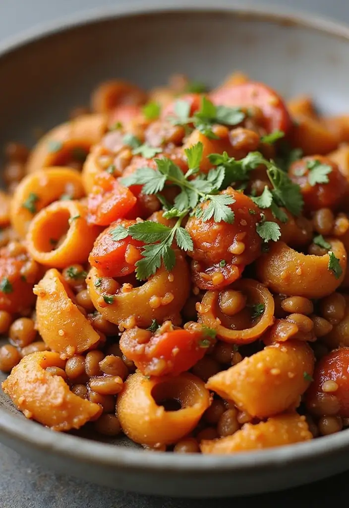 27 Red Sauce Pasta Recipes Vegetarian and Delicious 109 27 Red Sauce Pasta Recipes Vegetarian and Delicious - 17. Tomato and Lentil Pasta