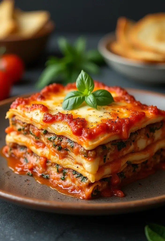 27 Red Sauce Pasta Recipes Vegetarian and Delicious 27 27 Red Sauce Pasta Recipes Vegetarian and Delicious - 5. Vegetable Lasagna with Homemade Tomato Sauce