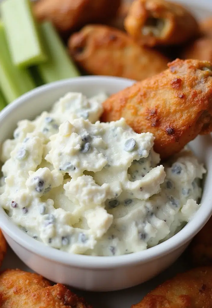 29 Chicken Dipping Sauce Recipes That Beat Store-Bought 84 29 Chicken Dipping Sauce Recipes That Beat Store-Bought - 14. Blue Cheese Dip