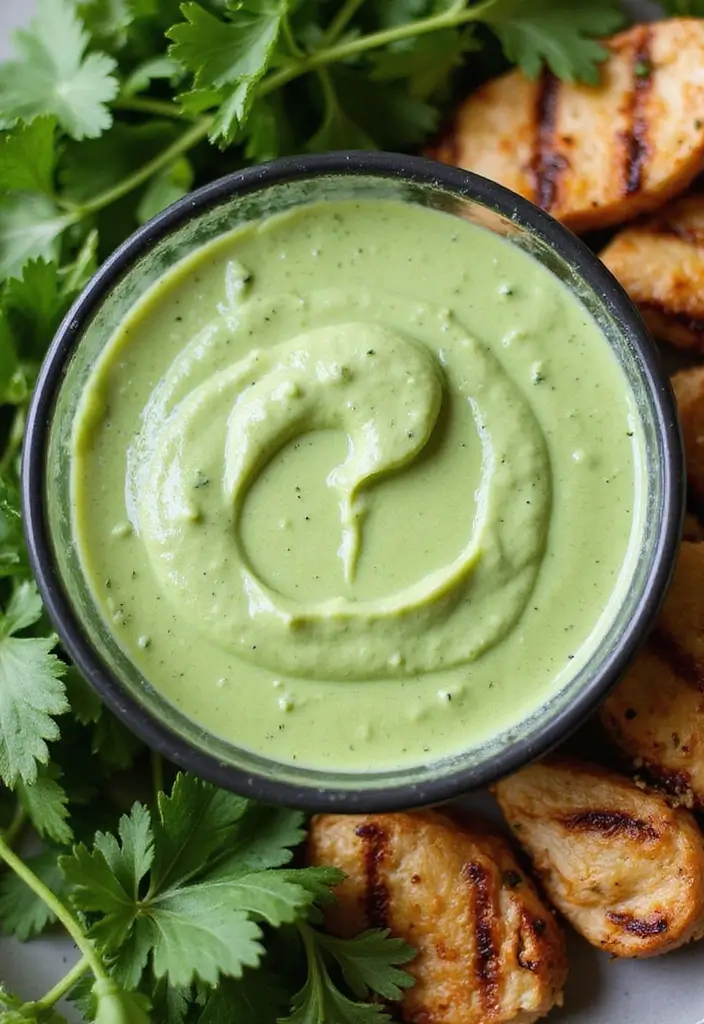 29 Chicken Dipping Sauce Recipes That Beat Store-Bought 91 29 Chicken Dipping Sauce Recipes That Beat Store-Bought - 15. Green Goddess Dressing