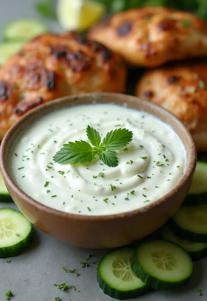 29 Chicken Dipping Sauce Recipes That Beat Store-Bought 119 29 Chicken Dipping Sauce Recipes That Beat Store-Bought - 19. Tzatziki Sauce
