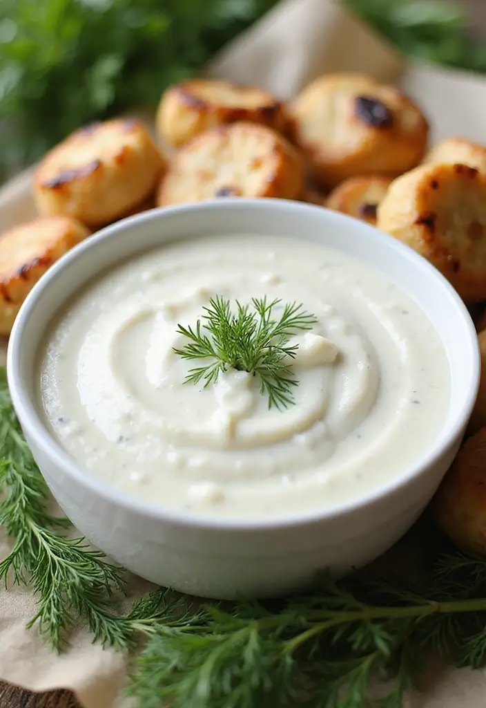 29 Chicken Dipping Sauce Recipes That Beat Store-Bought 140 29 Chicken Dipping Sauce Recipes That Beat Store-Bought - 22. Creamy Dill Sauce