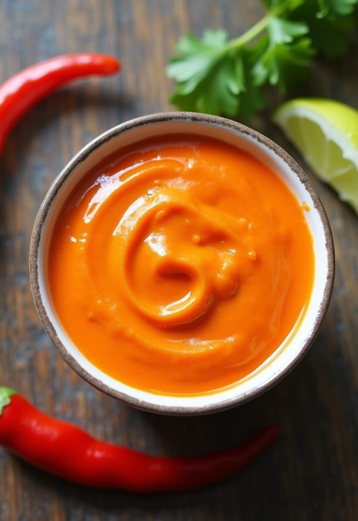 29 Chicken Dipping Sauce Recipes That Beat Store-Bought 13 29 Chicken Dipping Sauce Recipes That Beat Store-Bought - 3. Spicy Sriracha Mayo