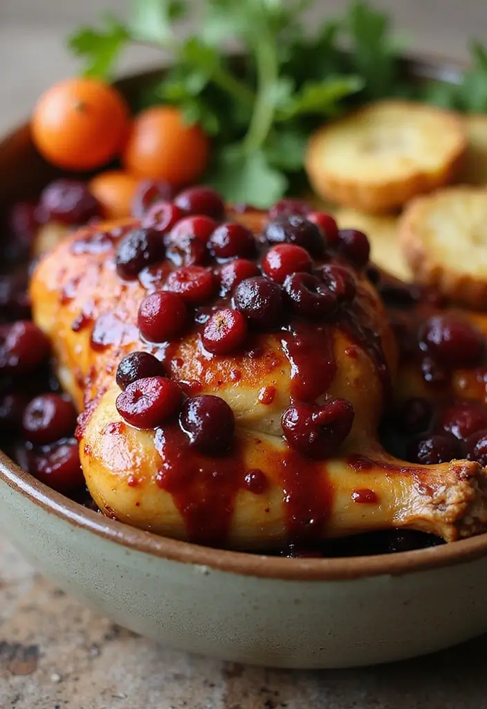 29 Chicken and Cranberry Sauce Recipes for Sweet & Savory Fans 90 29 Chicken and Cranberry Sauce Recipes for Sweet & Savory Fans - 14. Slow-Cooker Cranberry Chicken