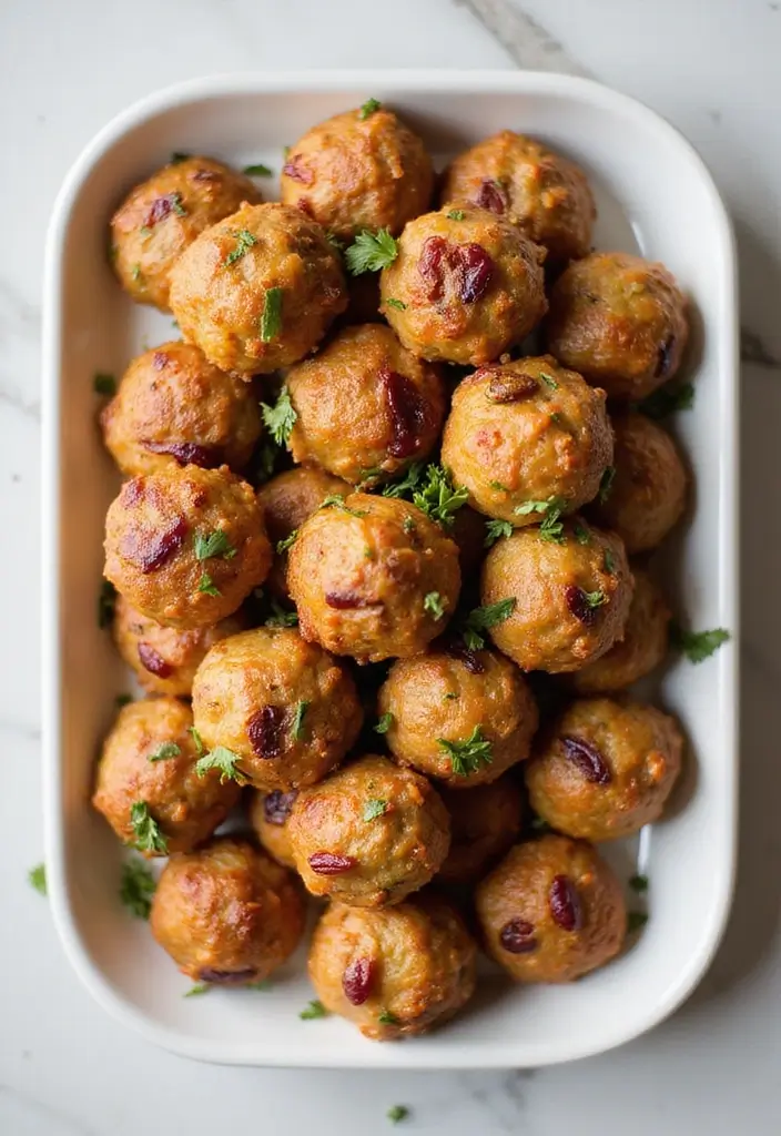 29 Chicken and Cranberry Sauce Recipes for Sweet & Savory Fans 116 29 Chicken and Cranberry Sauce Recipes for Sweet & Savory Fans - 18. Cranberry Chicken Meatballs