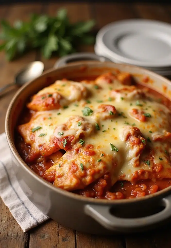 29 Chicken with Marinara Sauce Recipes You Can’t Go Wrong With 121 29 Chicken with Marinara Sauce Recipes You Can’t Go Wrong With - 19. Chicken Marinara Casserole