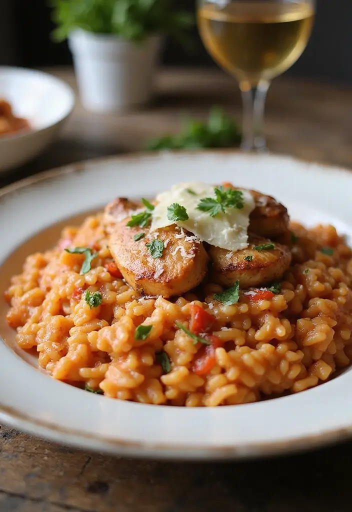 29 Chicken with Marinara Sauce Recipes You Can’t Go Wrong With 133 29 Chicken with Marinara Sauce Recipes You Can’t Go Wrong With - 21. Chicken Marinara Risotto
