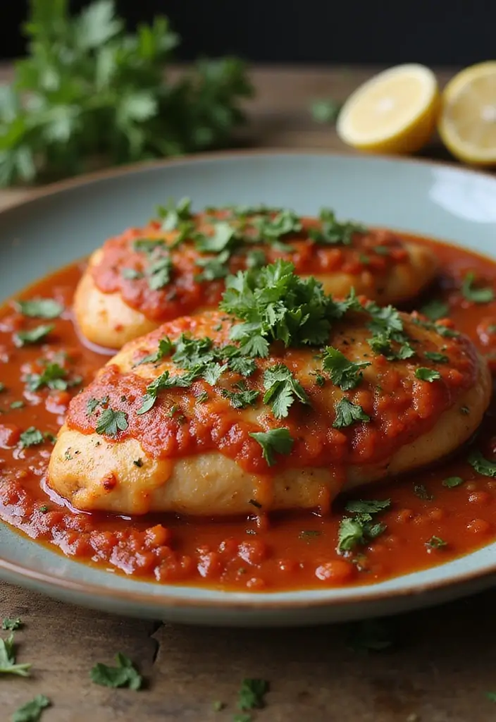 29 Chicken with Marinara Sauce Recipes You Can’t Go Wrong With 20 29 Chicken with Marinara Sauce Recipes You Can’t Go Wrong With - 4. Italian Herb Marinara Chicken