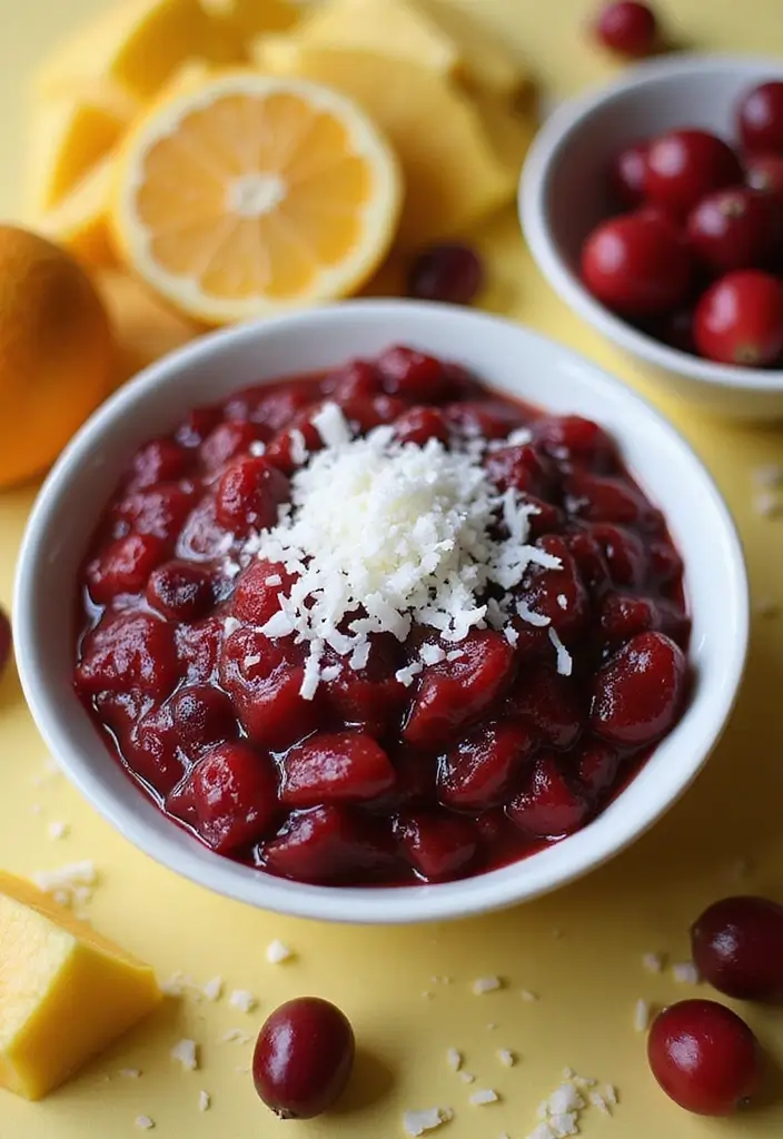 29 Whole Berry Cranberry Sauce Recipes for Every Occasion 126 29 Whole Berry Cranberry Sauce Recipes for Every Occasion - 20. Cranberry Sauce with Coconut