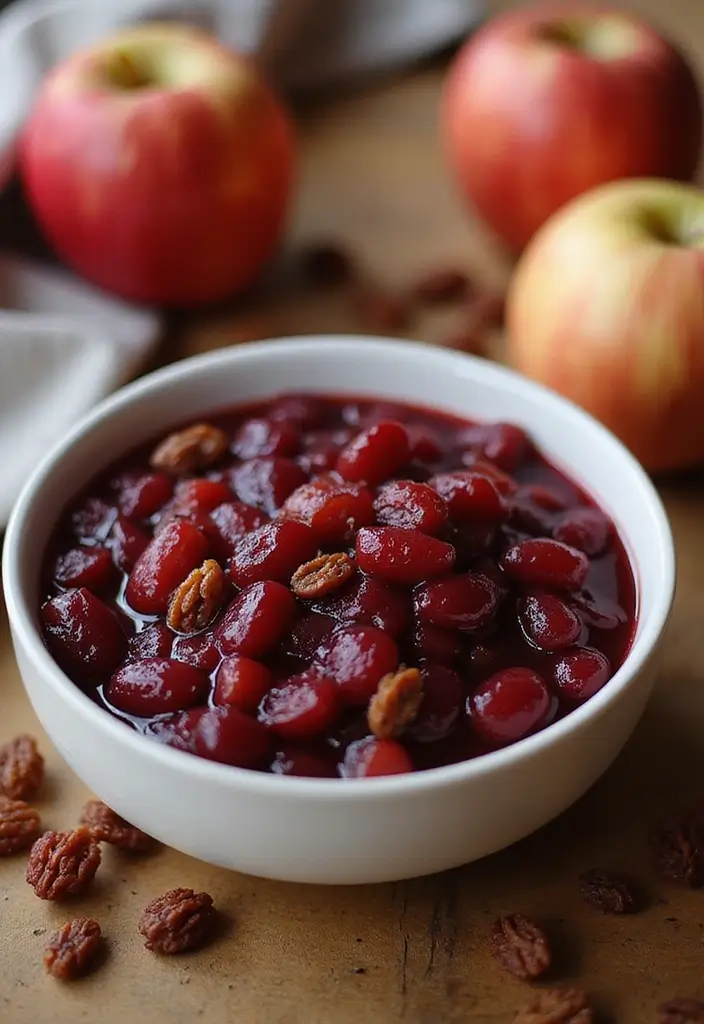 29 Whole Berry Cranberry Sauce Recipes for Every Occasion 154 29 Whole Berry Cranberry Sauce Recipes for Every Occasion - 24. Cranberry Sauce with Apples and Raisins