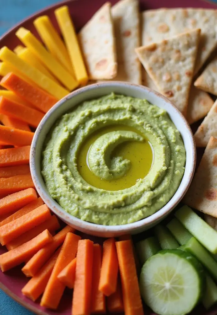 30+ 505 Green Chili Sauce Recipes Packed with Southwest Flavor 80 30+ 505 Green Chili Sauce Recipes Packed with Southwest Flavor - 14. Spicy Green Chili Garlic Hummus