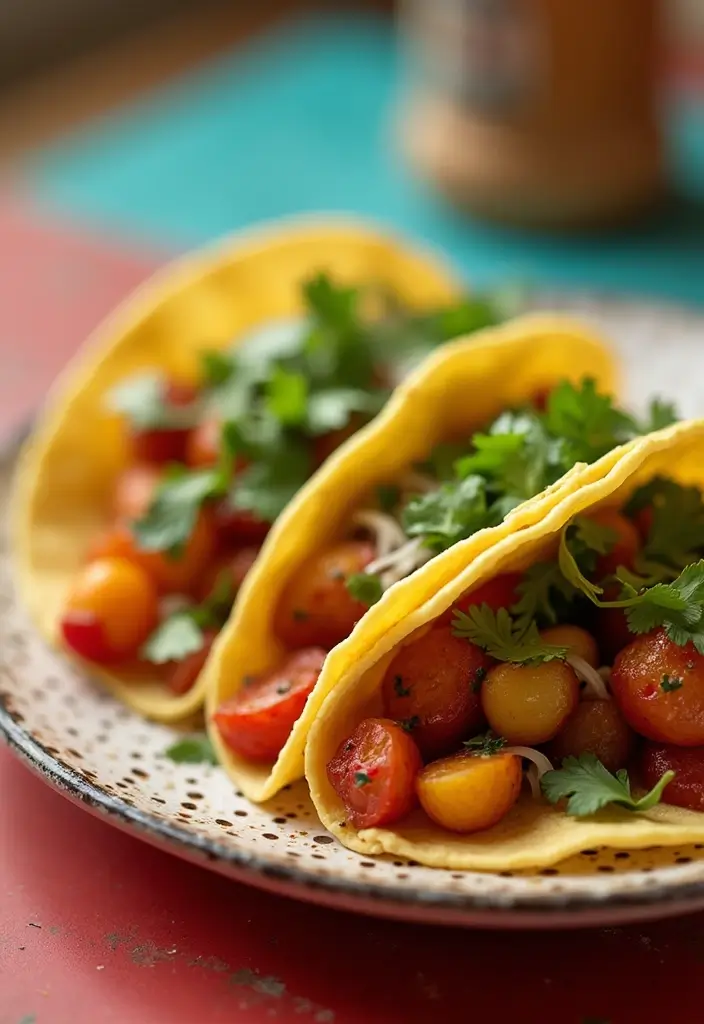 30+ 505 Green Chili Sauce Recipes Packed with Southwest Flavor 132 30+ 505 Green Chili Sauce Recipes Packed with Southwest Flavor - 22. Green Chili Potato Tacos