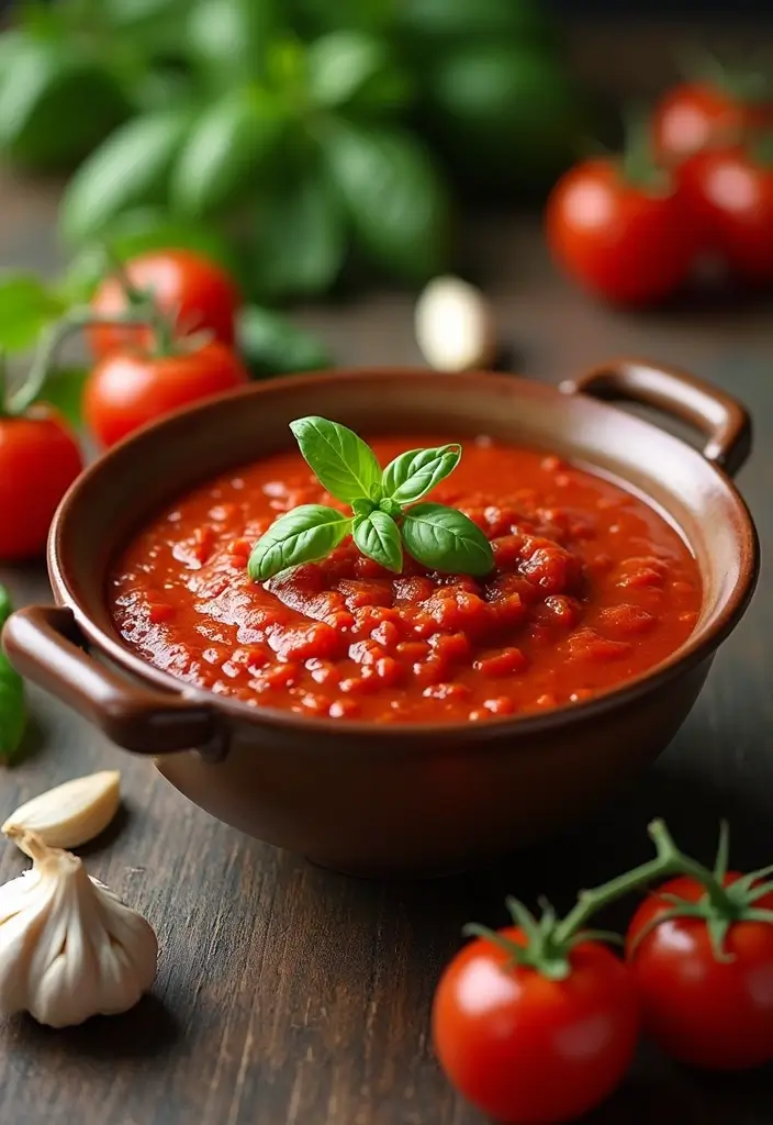 30+ Fresh Tomato Basil Pasta Sauce Recipes for Italian Nights 1 30+ Fresh Tomato Basil Pasta Sauce Recipes for Italian Nights - 1. Classic Marinara Sauce