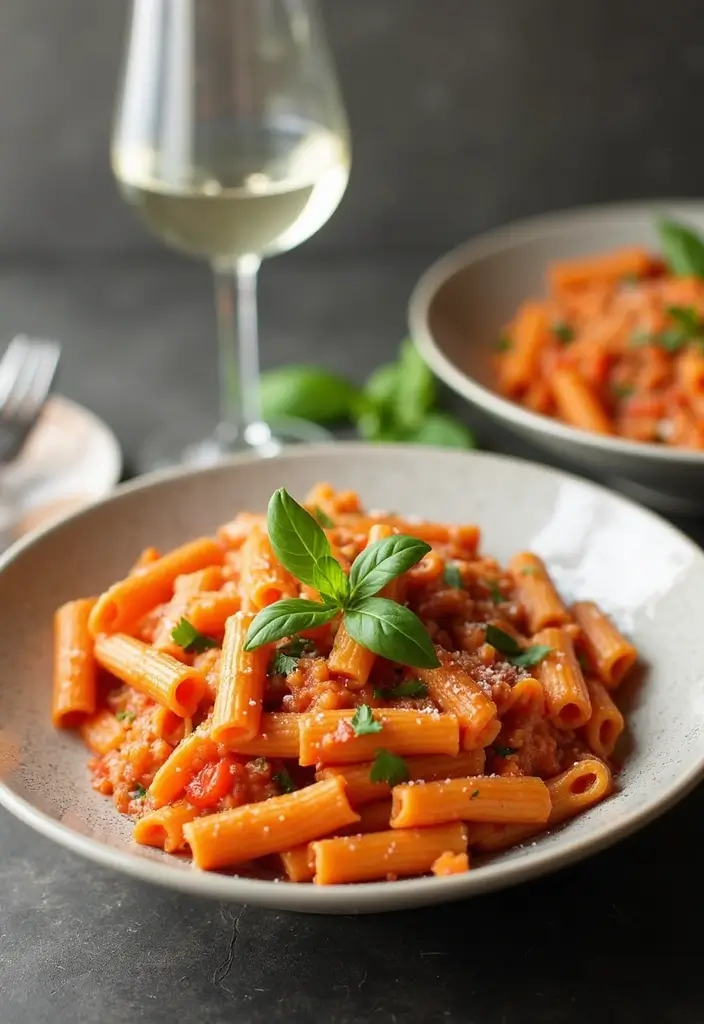 30+ Fresh Tomato Basil Pasta Sauce Recipes for Italian Nights 76 30+ Fresh Tomato Basil Pasta Sauce Recipes for Italian Nights - 12. Tomato Basil Vodka Sauce
