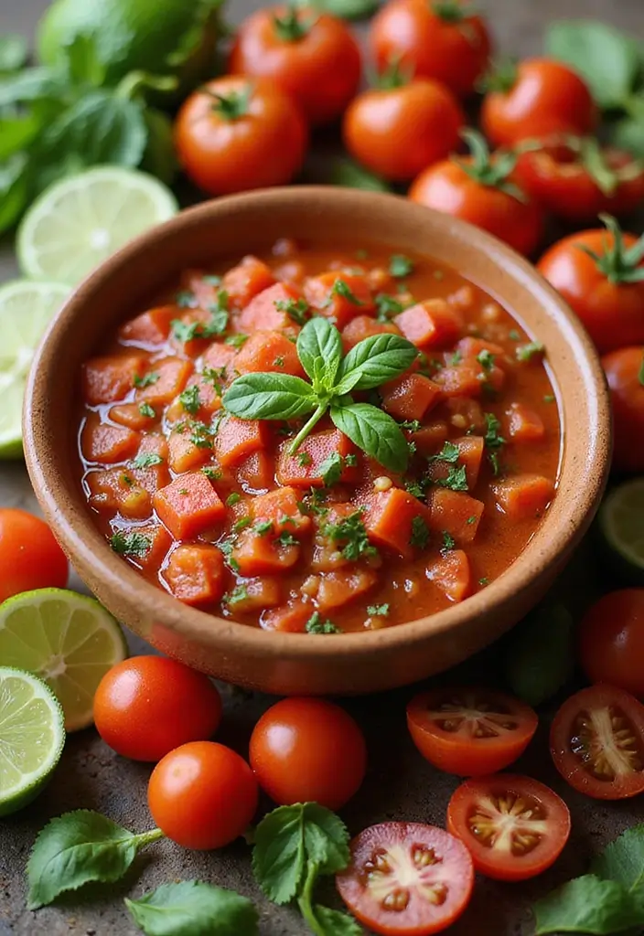 30+ Fresh Tomato Basil Pasta Sauce Recipes for Italian Nights 95 30+ Fresh Tomato Basil Pasta Sauce Recipes for Italian Nights - 15. Tomato Basil Salsa Sauce