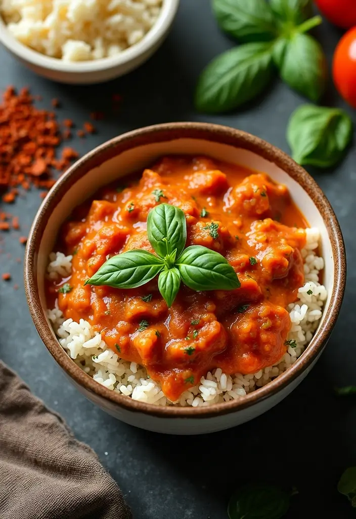 30+ Fresh Tomato Basil Pasta Sauce Recipes for Italian Nights 107 30+ Fresh Tomato Basil Pasta Sauce Recipes for Italian Nights - 17. Tomato Basil Curry Sauce