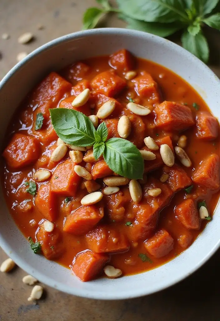 30+ Fresh Tomato Basil Pasta Sauce Recipes for Italian Nights 170 30+ Fresh Tomato Basil Pasta Sauce Recipes for Italian Nights - 26. Tomato Basil Pine Nut Sauce