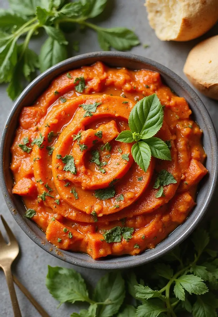 30+ Fresh Tomato Basil Pasta Sauce Recipes for Italian Nights 198 30+ Fresh Tomato Basil Pasta Sauce Recipes for Italian Nights - 30. Tomato Basil Sweet Potato Sauce