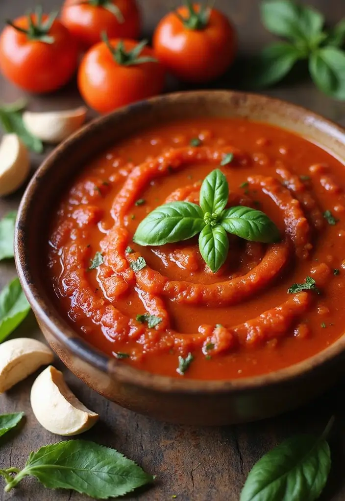 30+ Fresh Tomato Basil Pasta Sauce Recipes for Italian Nights 20 30+ Fresh Tomato Basil Pasta Sauce Recipes for Italian Nights - 4. Roasted Tomato Basil Sauce