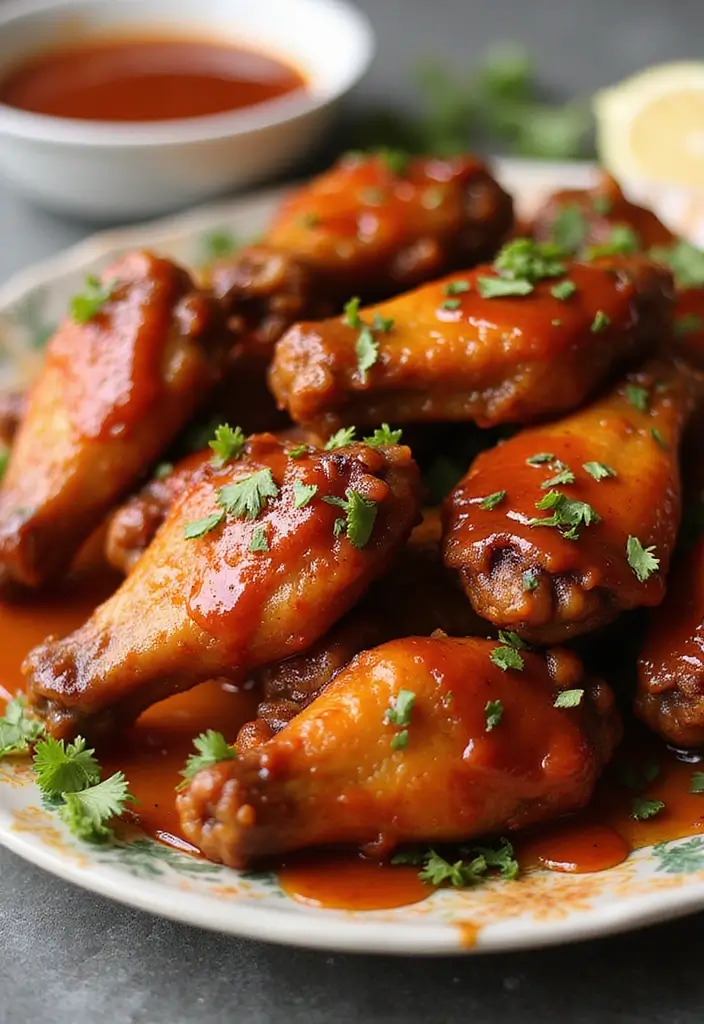 30+ Honey Hot Wing Sauce Recipes for Game Nights 71 30+ Honey Hot Wing Sauce Recipes for Game Nights - 11. Honey BBQ Wing Sauce
