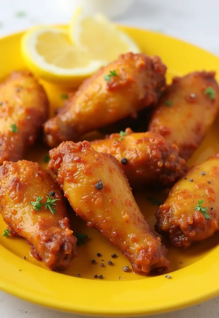 30+ Honey Hot Wing Sauce Recipes for Game Nights 95 30+ Honey Hot Wing Sauce Recipes for Game Nights - 15. Lemon Pepper Honey Wing Sauce