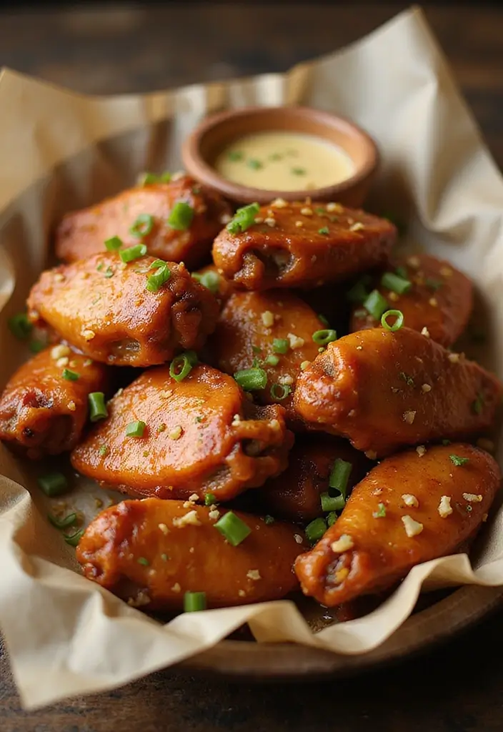 30+ Honey Hot Wing Sauce Recipes for Game Nights 8 30+ Honey Hot Wing Sauce Recipes for Game Nights - 2. Honey Garlic Wing Sauce