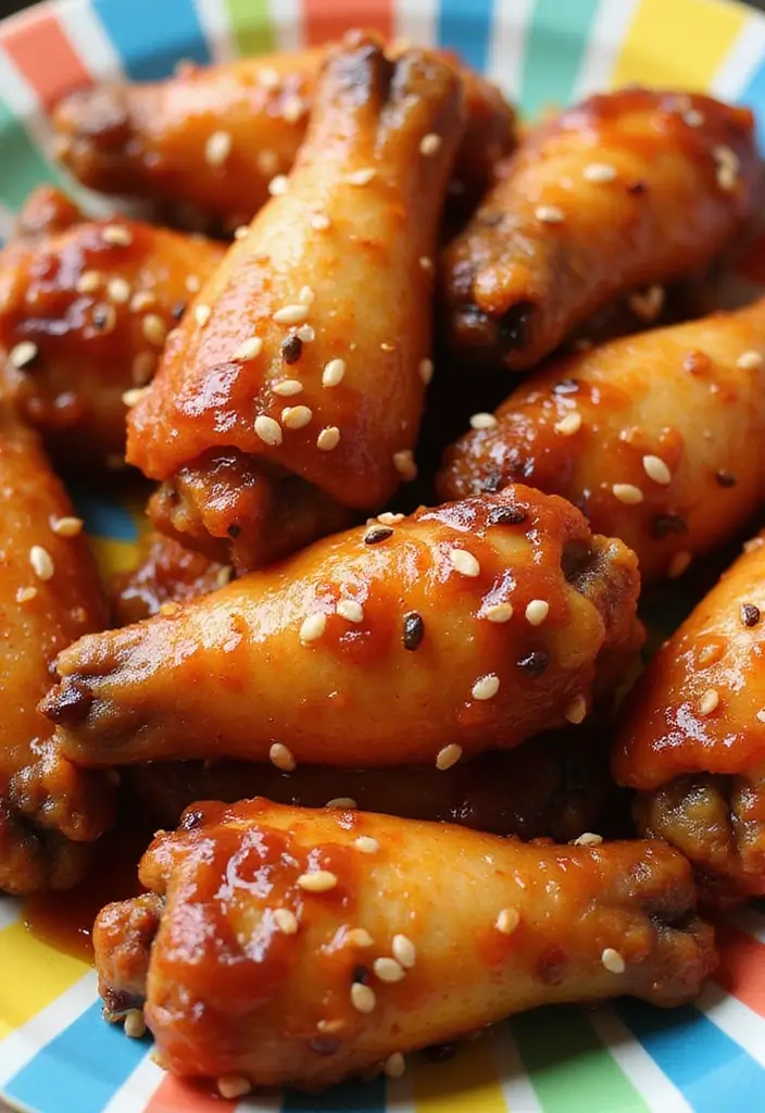 30+ Honey Hot Wing Sauce Recipes for Game Nights 124 30+ Honey Hot Wing Sauce Recipes for Game Nights - 20. Spicy Honey Teriyaki Wing Sauce