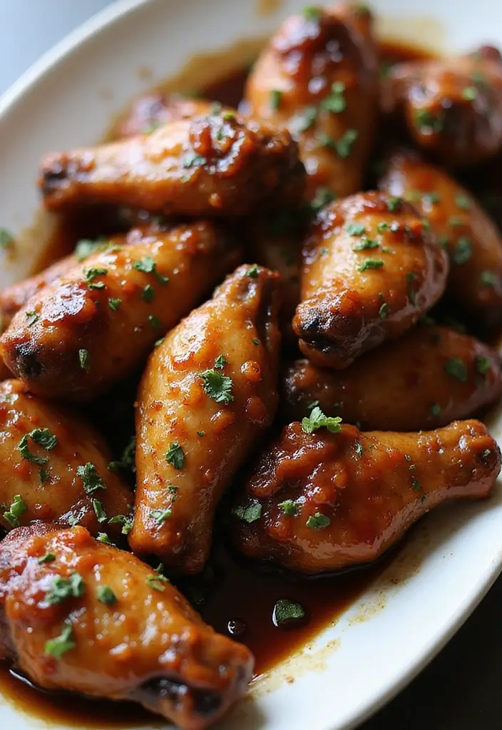 30+ Honey Hot Wing Sauce Recipes for Game Nights 148 30+ Honey Hot Wing Sauce Recipes for Game Nights - 24. Honey Balsamic Wing Sauce