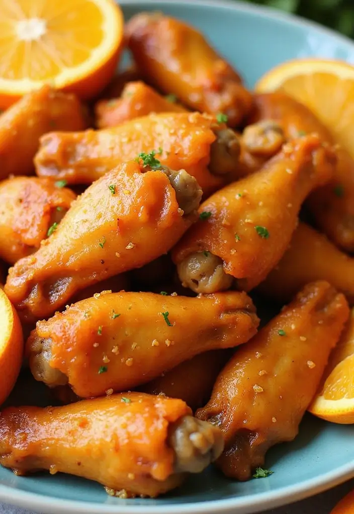 30+ Honey Hot Wing Sauce Recipes for Game Nights 176 30+ Honey Hot Wing Sauce Recipes for Game Nights - 28. Honey Orange Wing Sauce