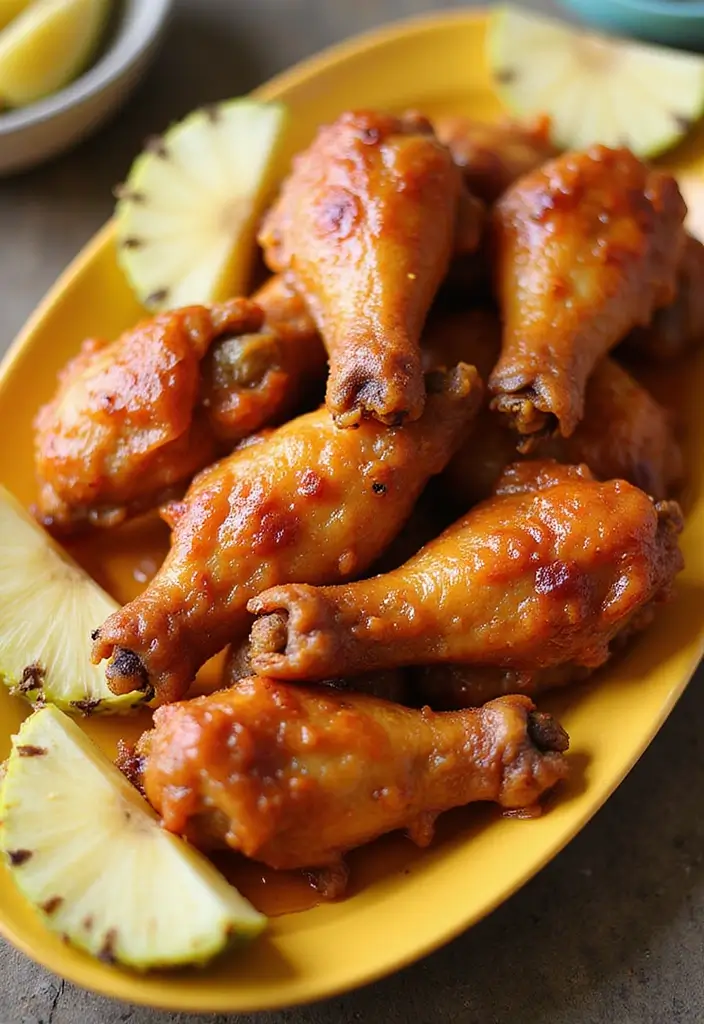 30+ Honey Hot Wing Sauce Recipes for Game Nights 15 30+ Honey Hot Wing Sauce Recipes for Game Nights - 3. Sweet and Spicy Pineapple Wing Sauce