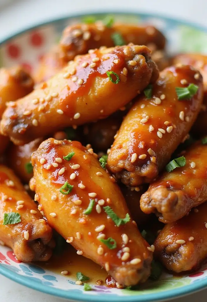 30+ Honey Hot Wing Sauce Recipes for Game Nights 190 30+ Honey Hot Wing Sauce Recipes for Game Nights - 30. Honey Sesame Wing Sauce