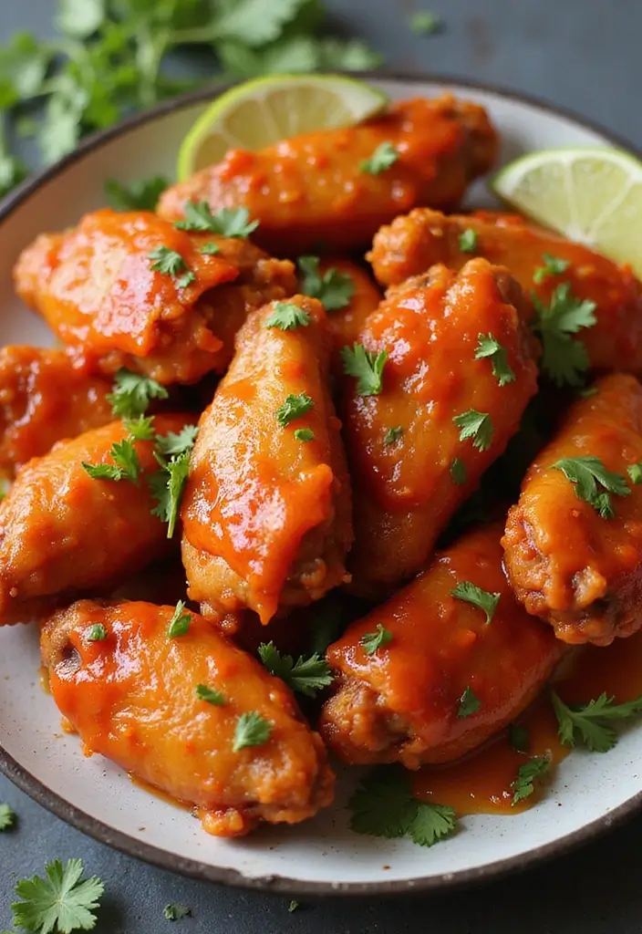 30+ Honey Hot Wing Sauce Recipes for Game Nights 29 30+ Honey Hot Wing Sauce Recipes for Game Nights - 5. Sriracha Honey Wing Sauce